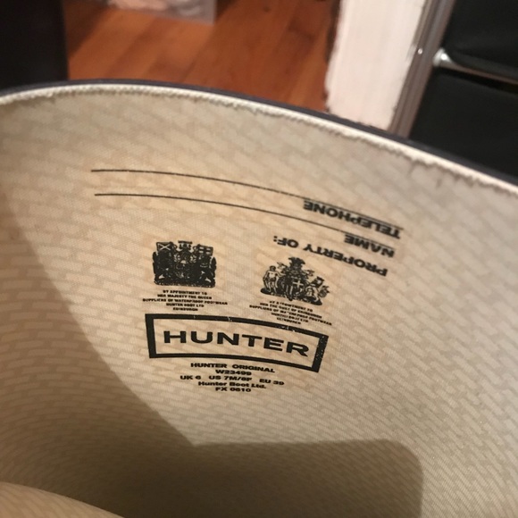 Hunter classic tall rainboots - Picture 4 of 4